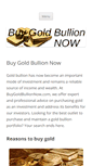 Mobile Screenshot of buygoldbullionnow.com
